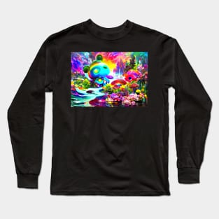 Color Globs | Rainbow Gummy Garden Long Sleeve T-Shirt